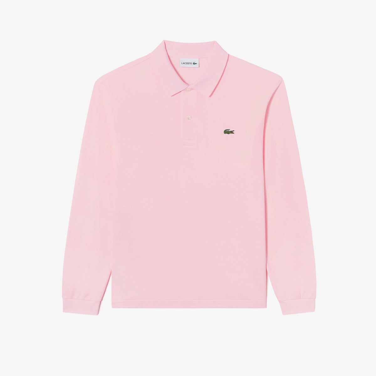 Áo LACOSTE French Regular Fit Long Sleeve Basic Polo #T03 / Light Pink