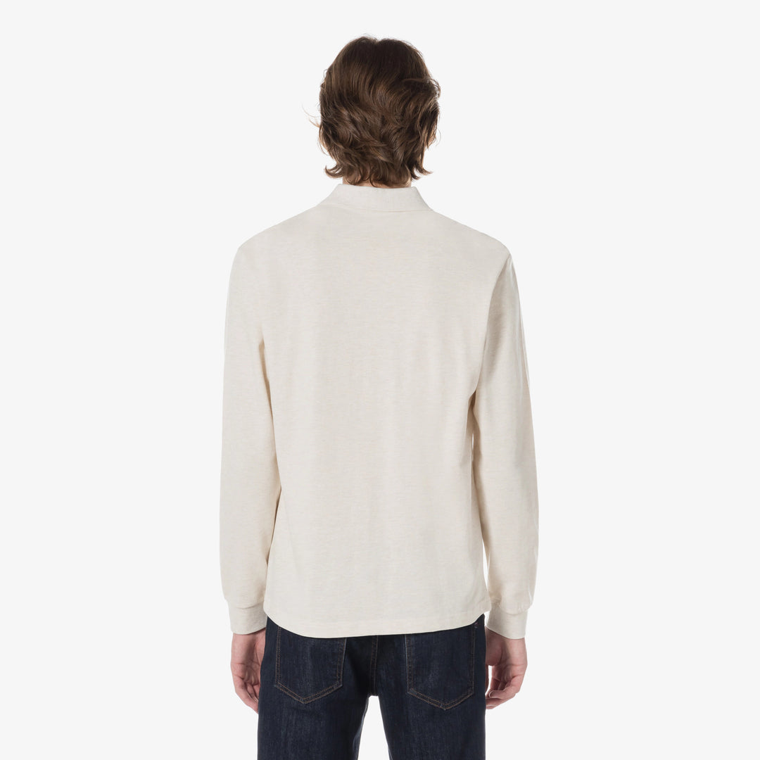 Áo LACOSTE French Regular Fit Long Sleeve Basic Polo #XFJ / Cream