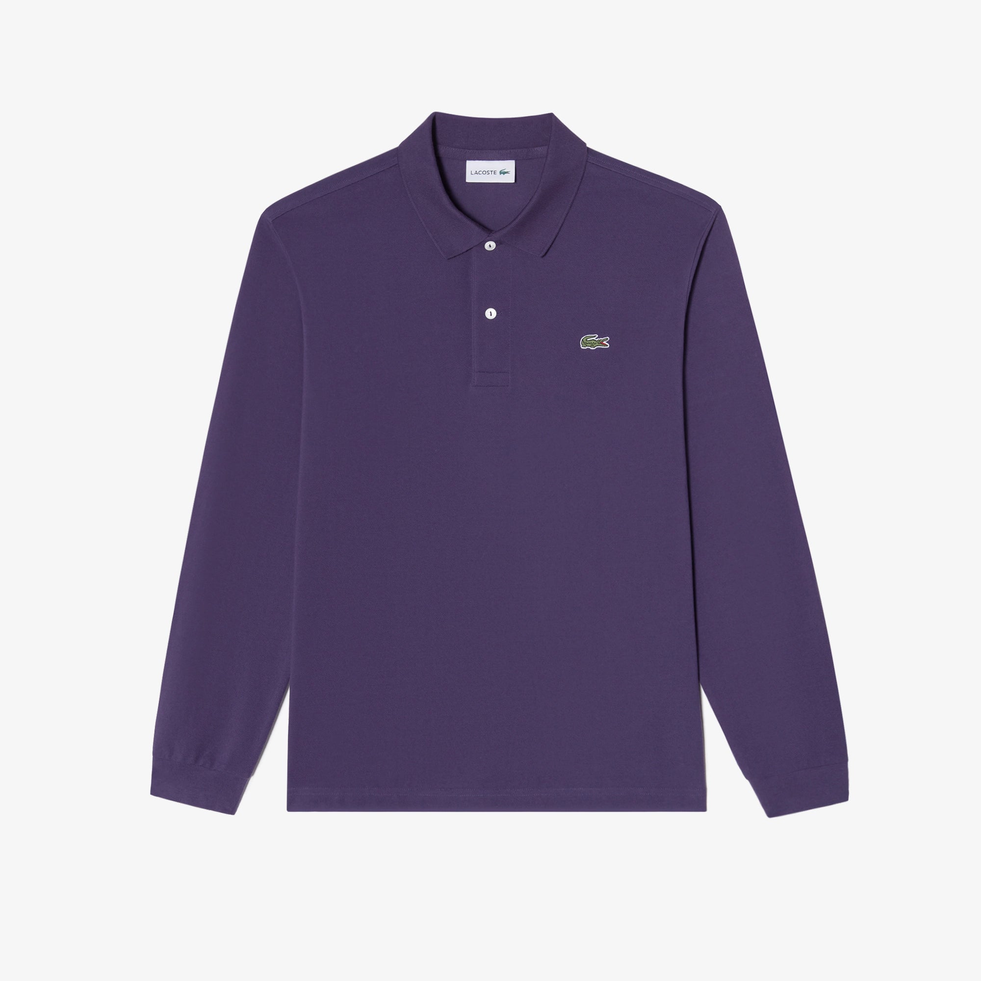 Áo LACOSTE French Regular Fit Long Sleeve Basic Polo #ZSV / Purple - Kallos Vietnam