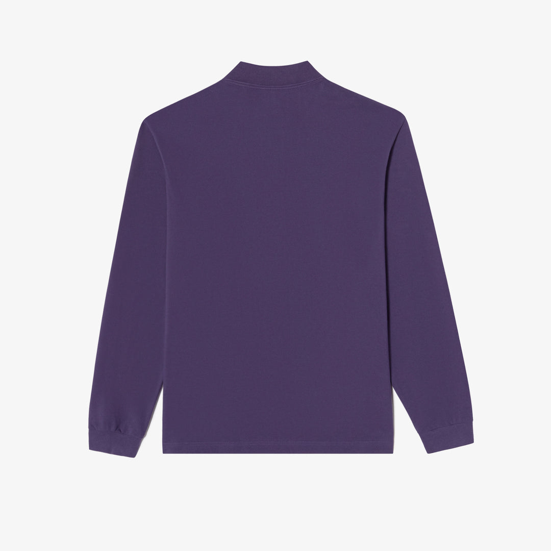 Áo LACOSTE French Regular Fit Long Sleeve Basic Polo #ZSV / Purple