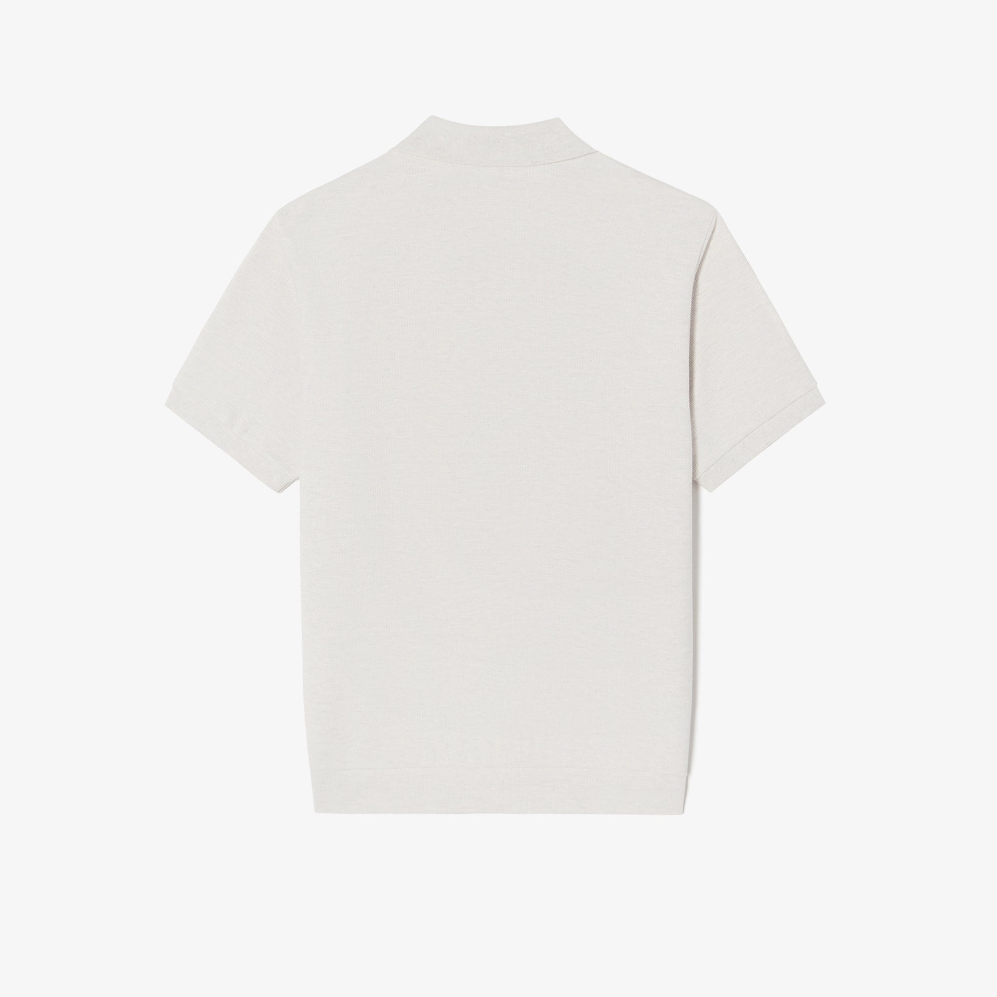 Áo LACOSTE Open Collar Texture Polo #XFJ / Cream - Kallos Vietnam