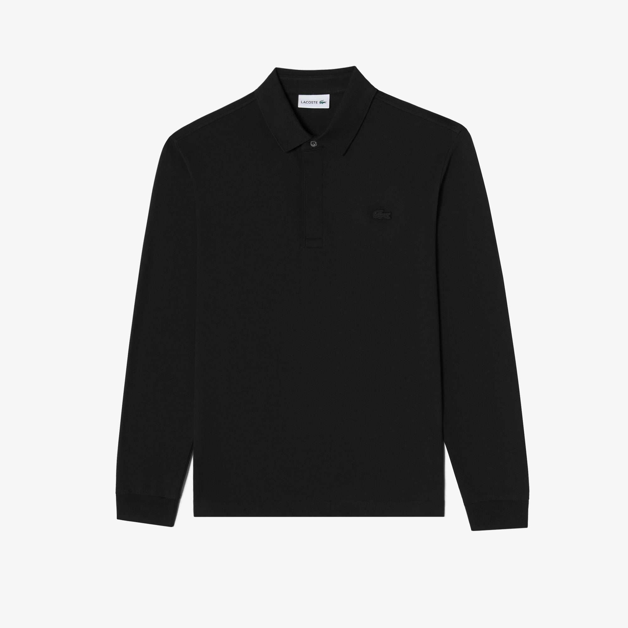 Áo LACOSTE PARIS Long Sleeve Polo #031 / Black - Kallos Vietnam