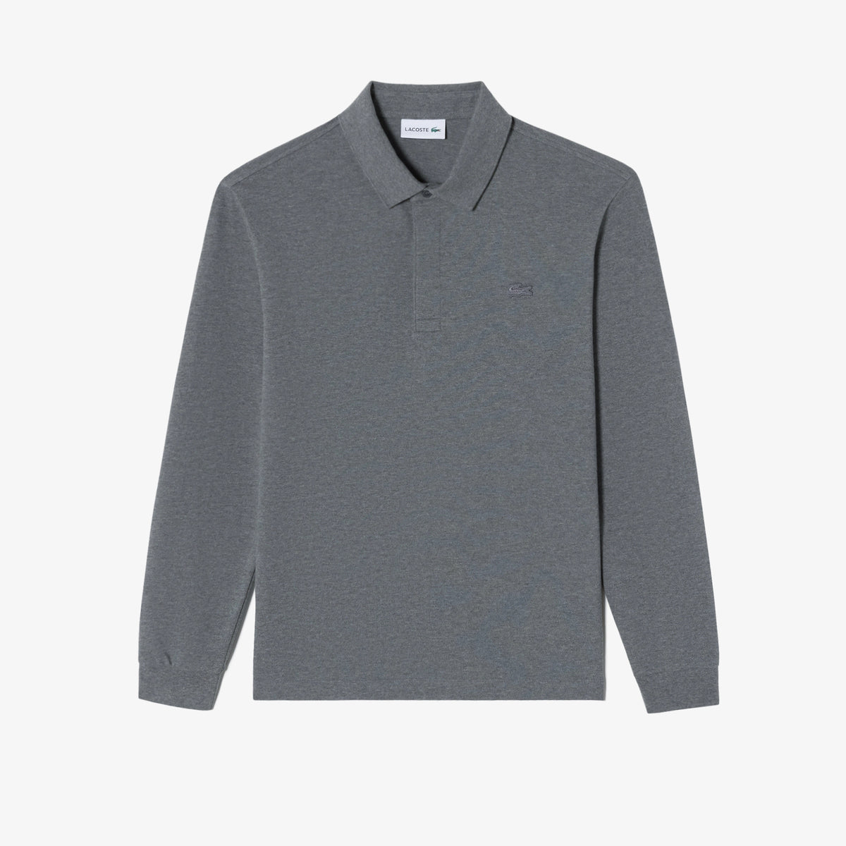 Áo LACOSTE PARIS Long Sleeve Polo #050 / Grey Pitch