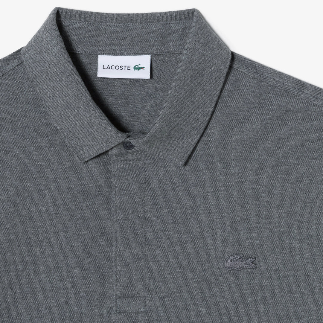 Áo LACOSTE PARIS Long Sleeve Polo #050 / Grey Pitch