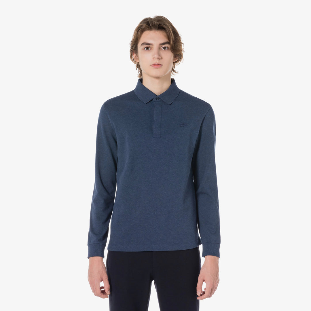 Áo LACOSTE PARIS Long Sleeve Polo #166 / Navy Blue