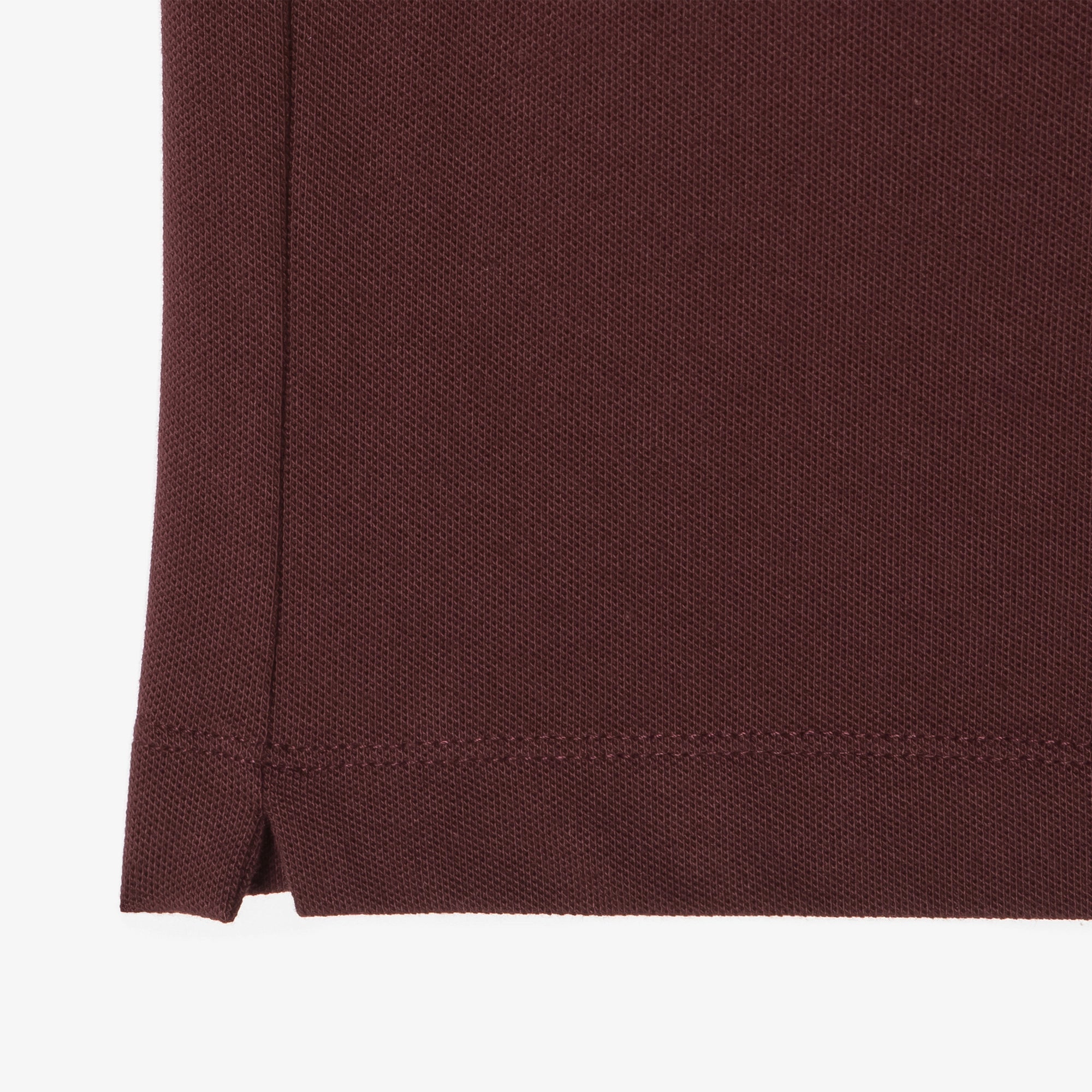 Áo LACOSTE PARIS Long Sleeve Polo #BZD / Bordeaux Dark - Kallos Vietnam