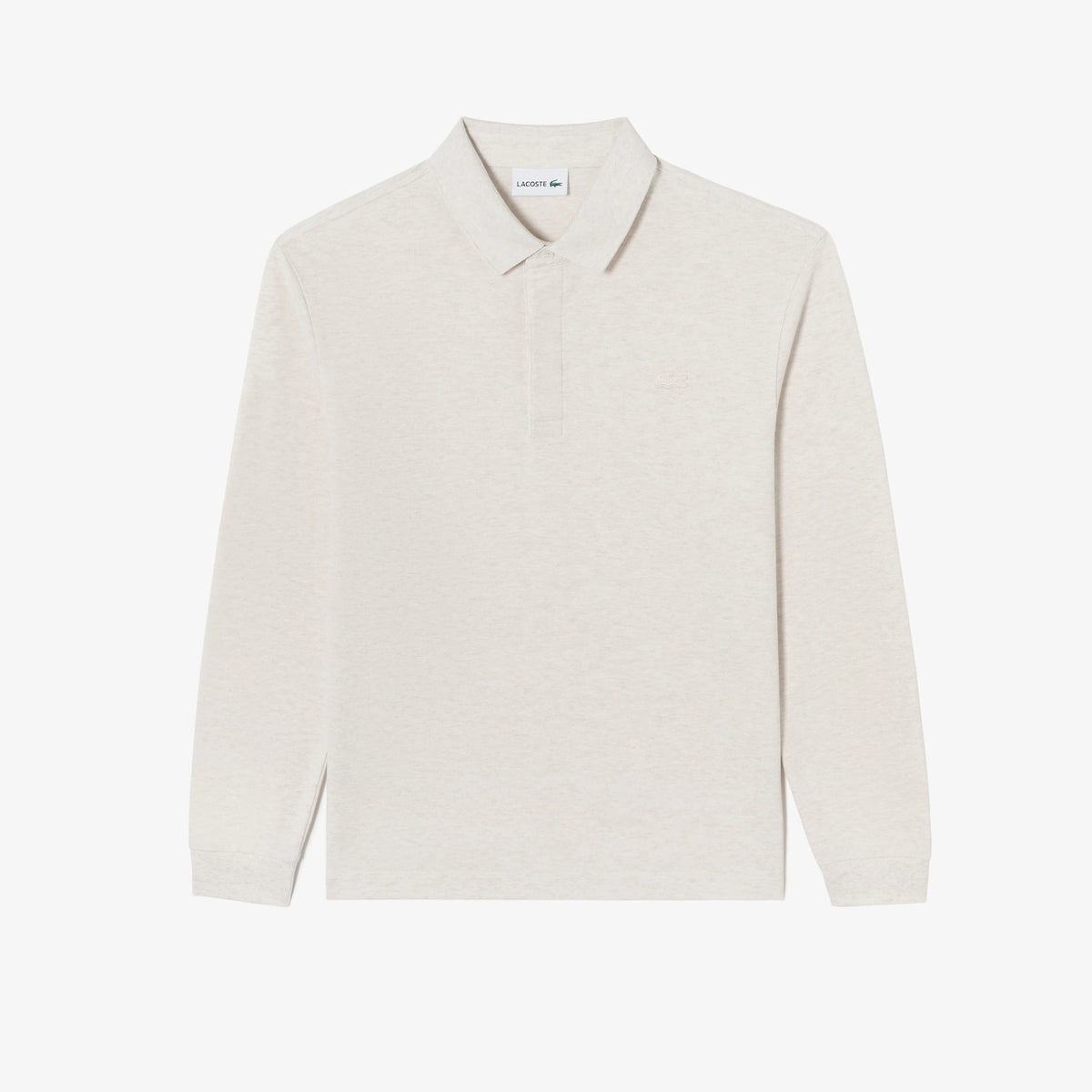 Áo LACOSTE PARIS Long Sleeve Polo #XFJ / Cream