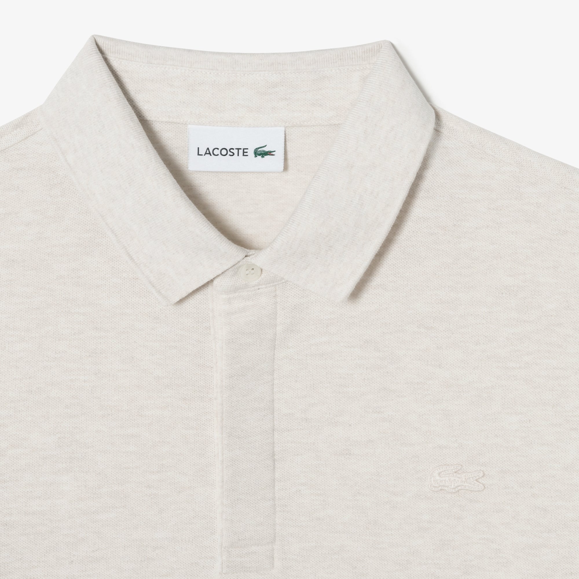 Áo LACOSTE PARIS Long Sleeve Polo #XFJ / Cream - Kallos Vietnam