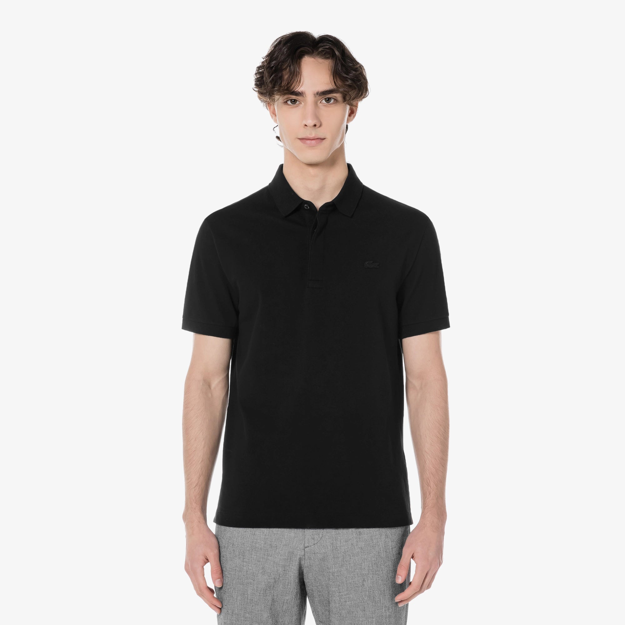Áo LACOSTE Paris Polo #031 / Black - Kallos Vietnam