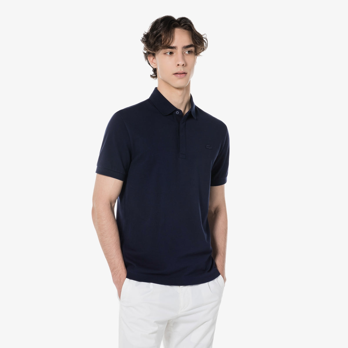 Áo LACOSTE Paris Polo #HDE / Abysm Blue