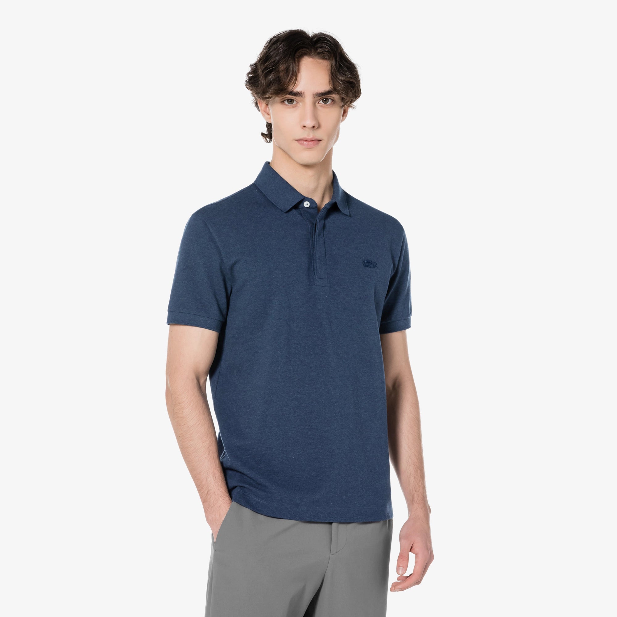 Áo LACOSTE Paris Polo #IXK / Blue - Kallos Vietnam