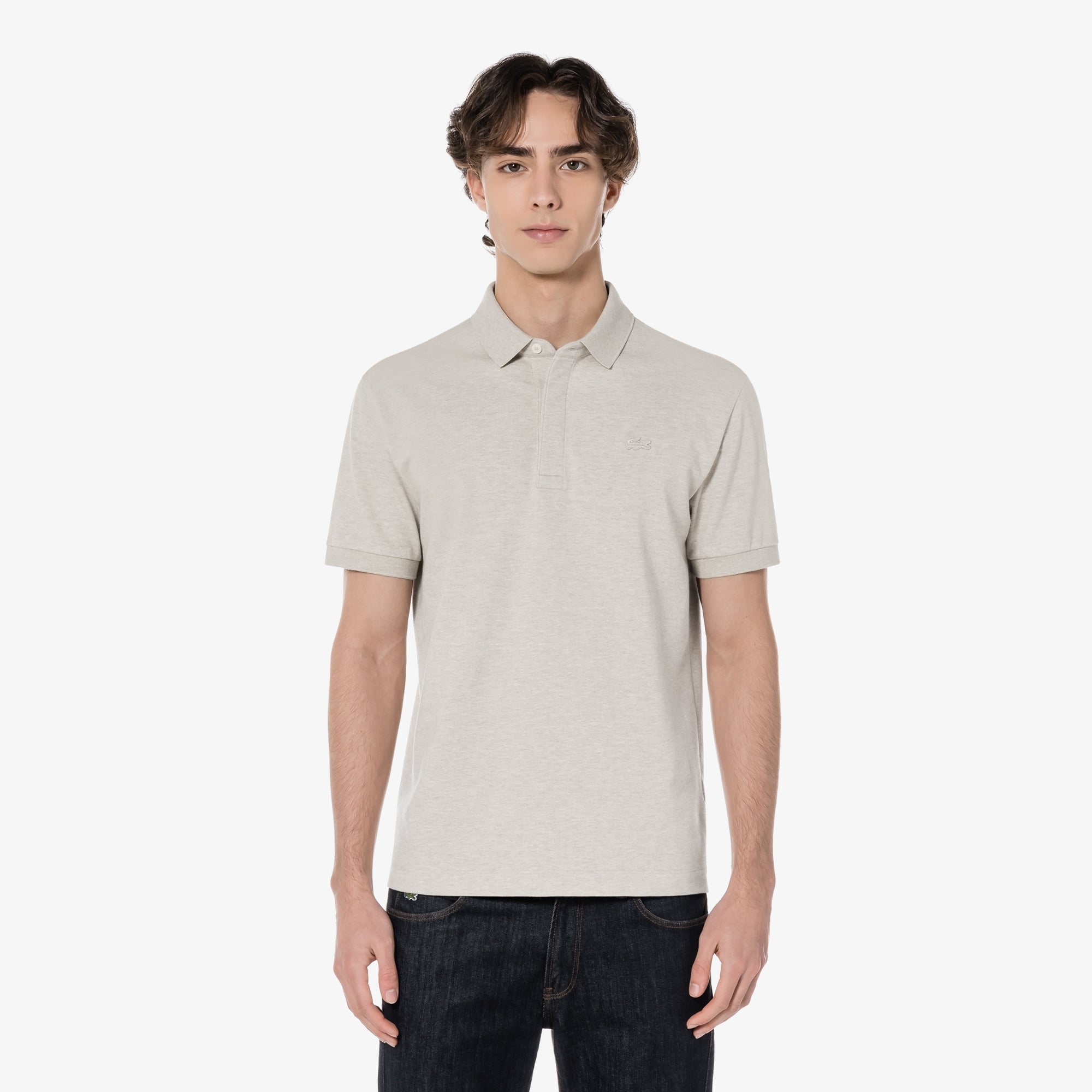 Áo LACOSTE Paris Polo #IXM / Beige - Kallos Vietnam