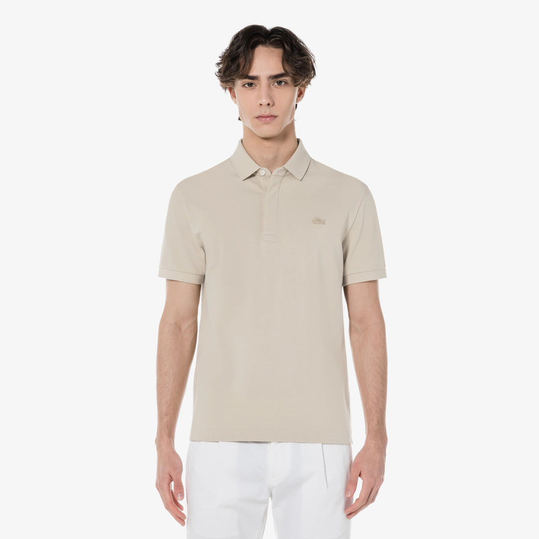 Áo LACOSTE Paris Polo #IXQ / Beige