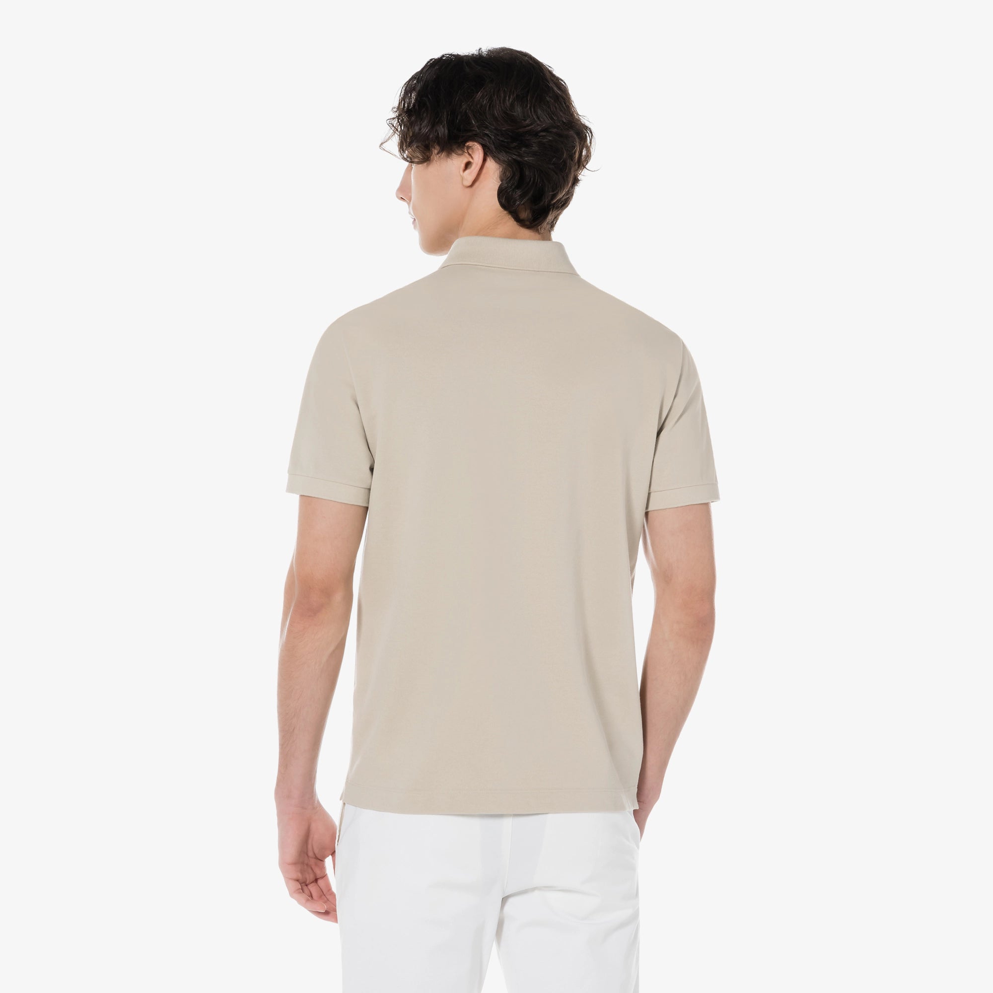 Áo LACOSTE Paris Polo #IXQ / Beige - Kallos Vietnam