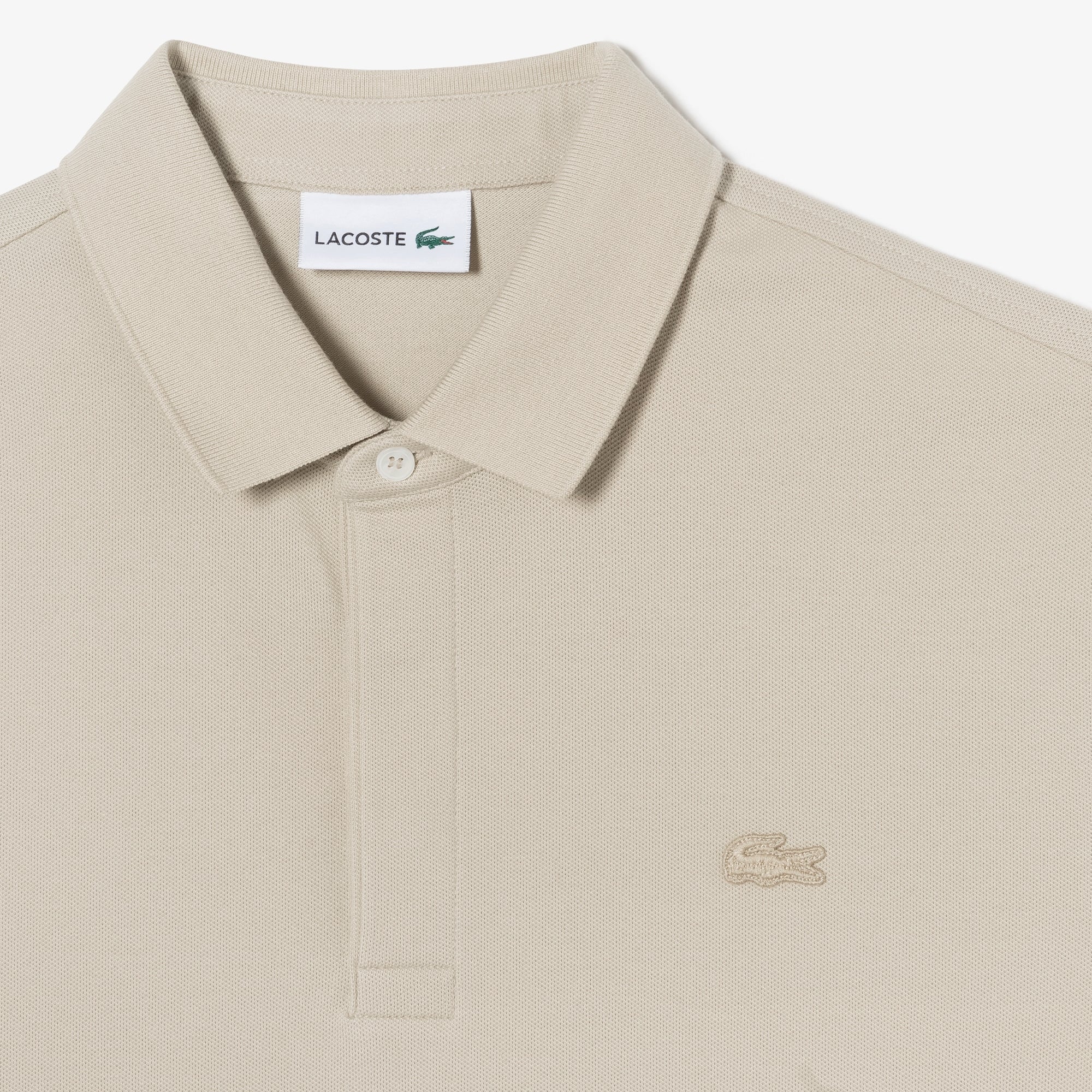 Áo LACOSTE Paris Polo #IXQ / Beige - Kallos Vietnam