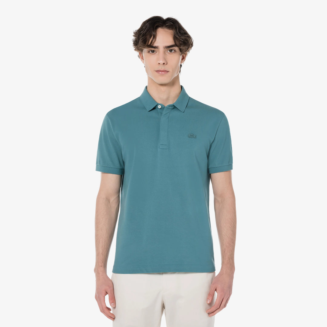 Áo LACOSTE Paris Polo #IY4 / Hydro Blue