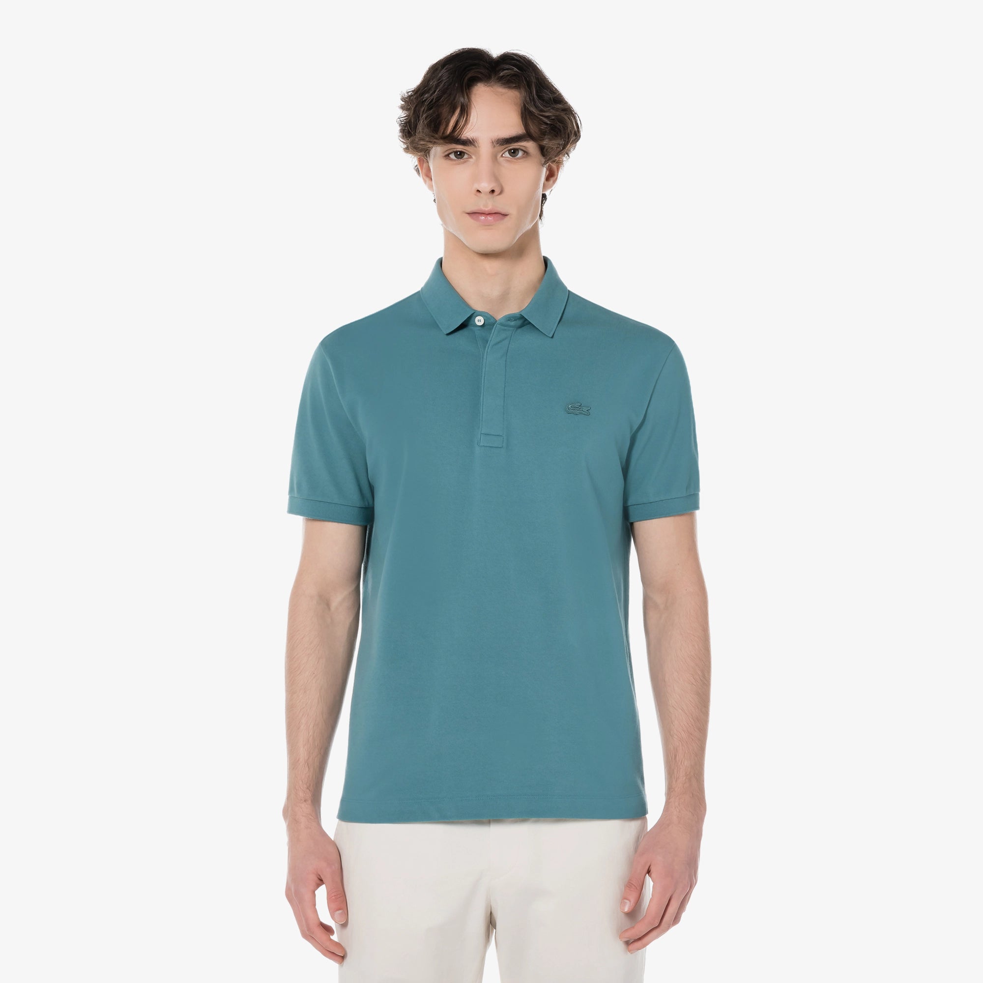 Áo LACOSTE Paris Polo #IY4 / Hydro Blue - Kallos Vietnam