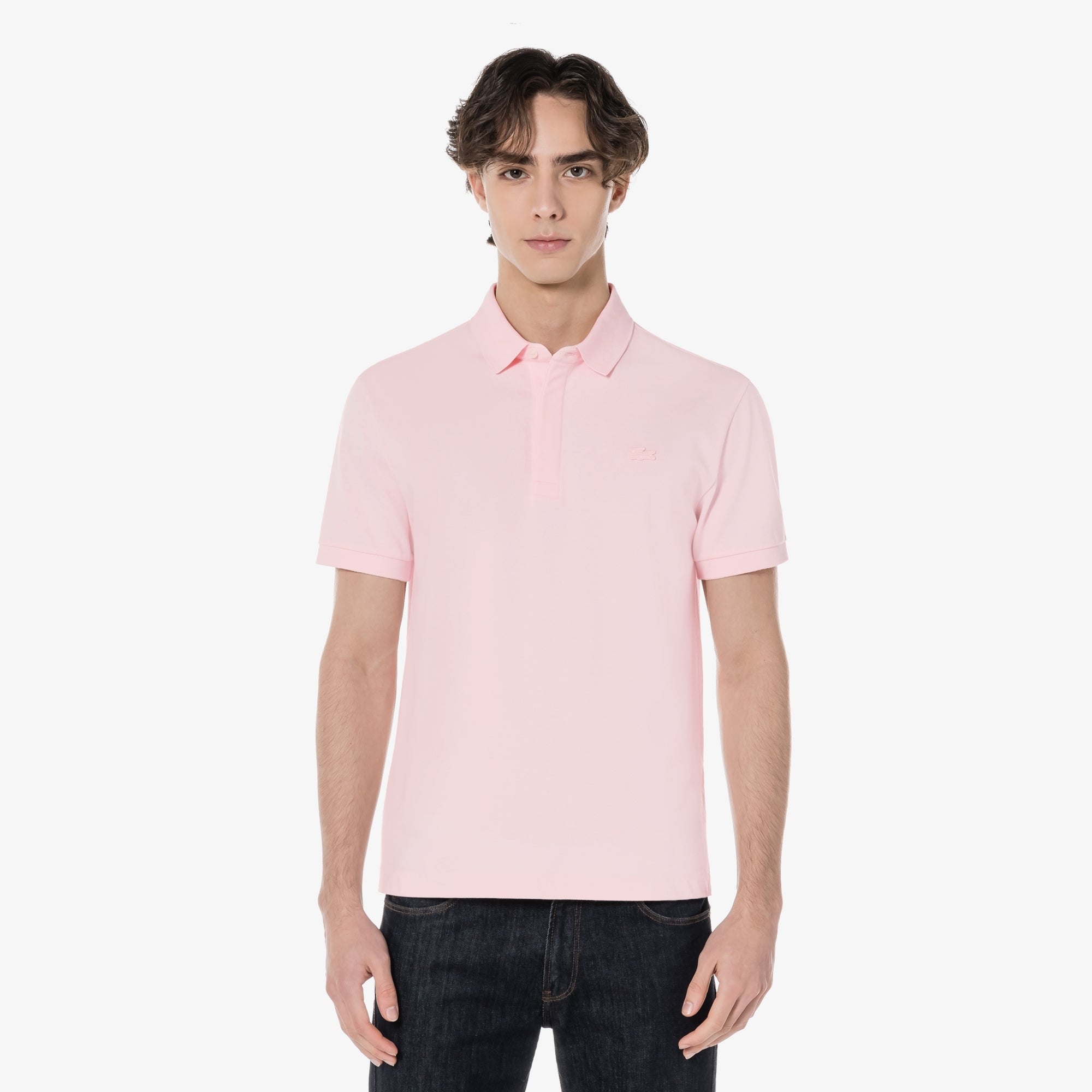 Áo LACOSTE Paris Polo #T03 / Light Pink - Kallos Vietnam