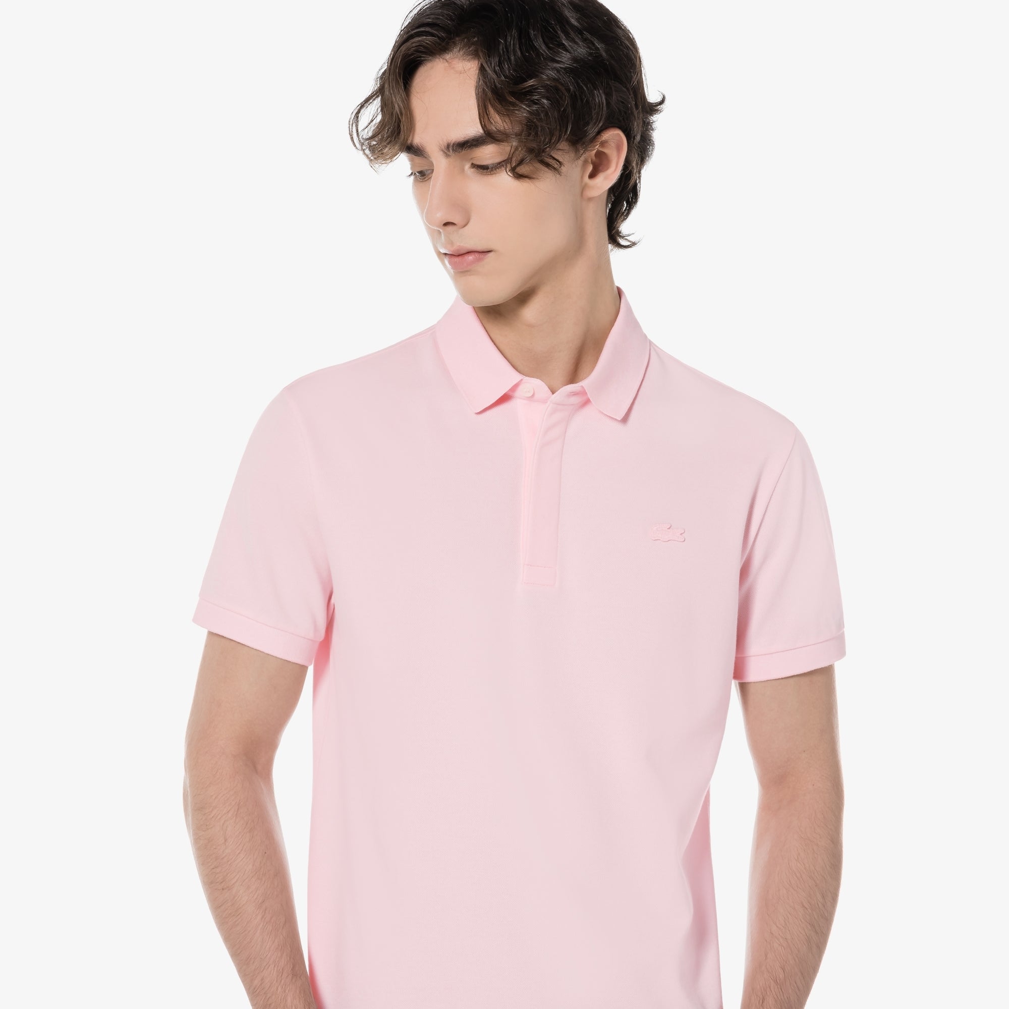 Áo LACOSTE Paris Polo #T03 / Light Pink - Kallos Vietnam