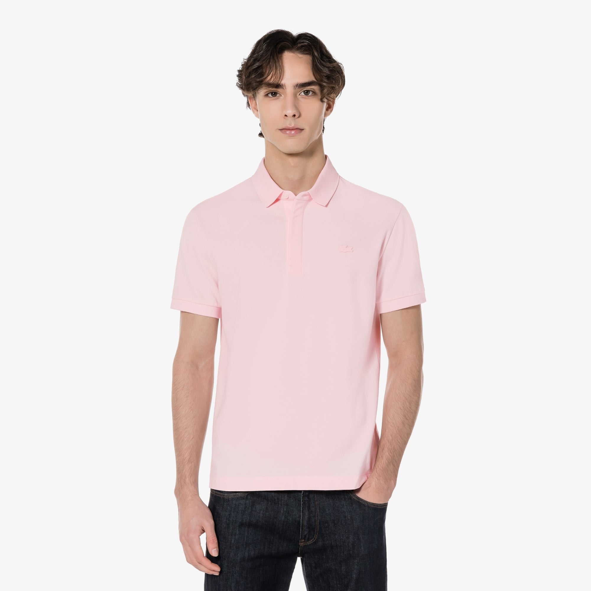Áo LACOSTE Paris Polo #T03 / Light Pink - Kallos Vietnam