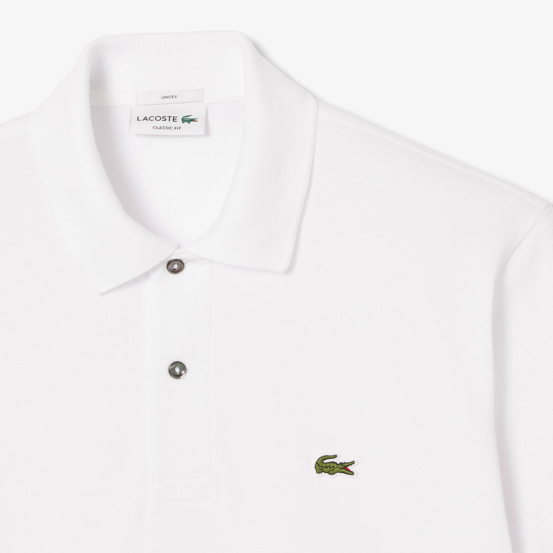 Áo LACOSTE Petite Piqué Photographic Polo #001 / White