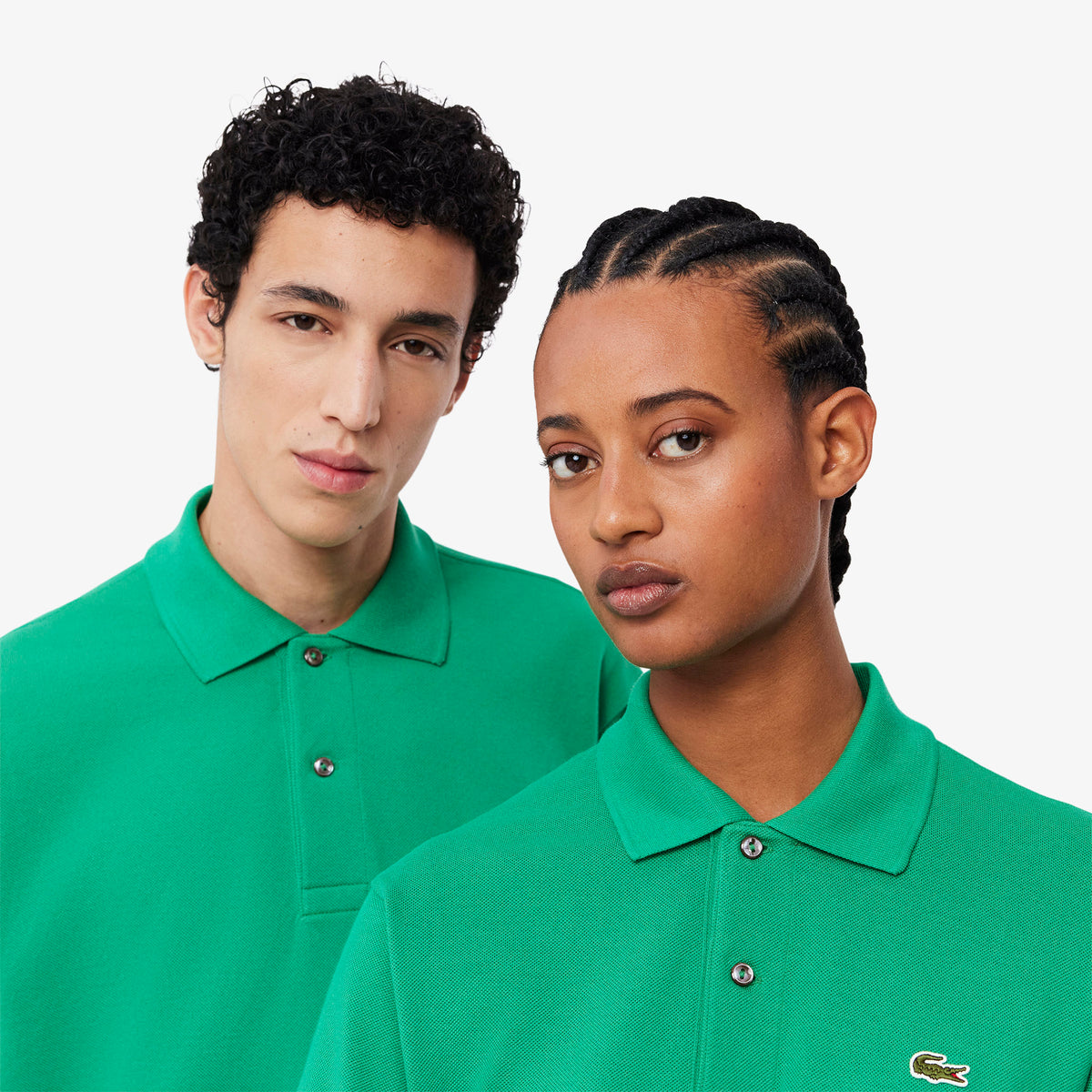 Áo LACOSTE Petite Piqué Photographic Polo #LDM / Green