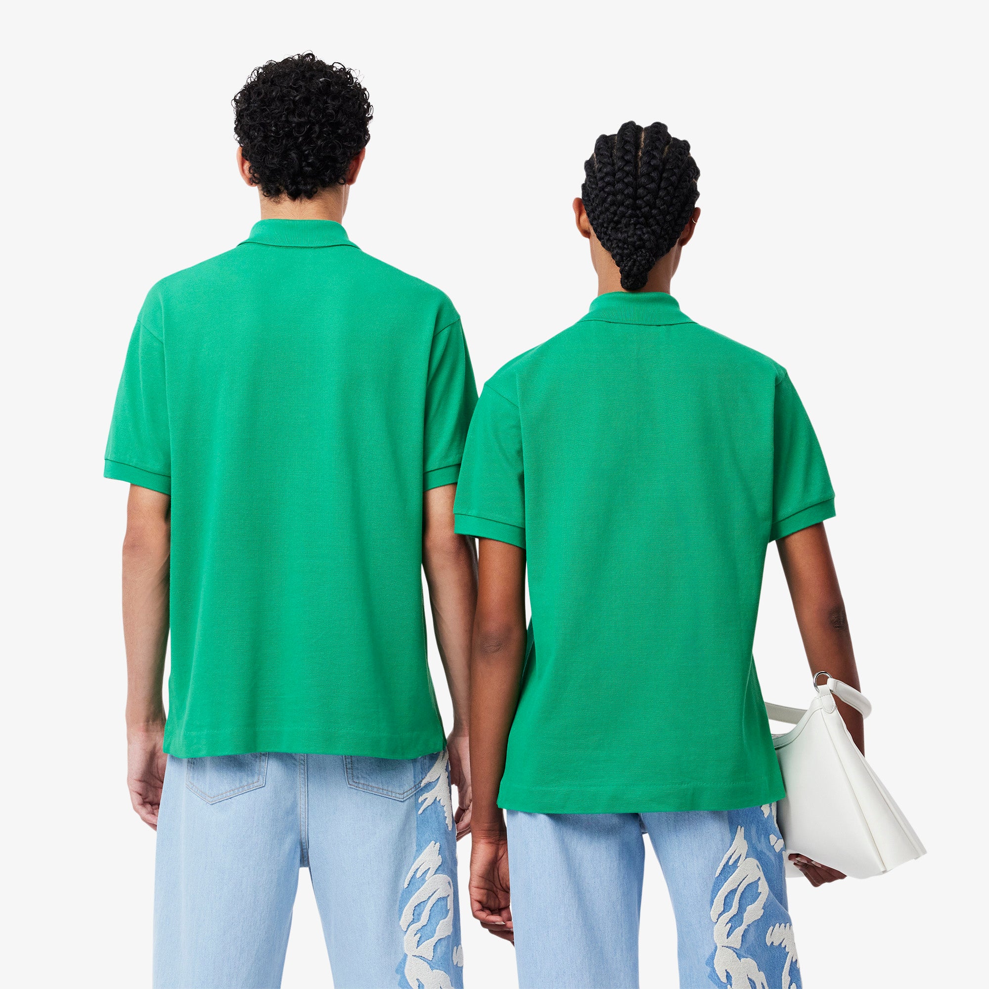 Áo LACOSTE Petite Piqué Photographic Polo #LDM / Green - Kallos Vietnam