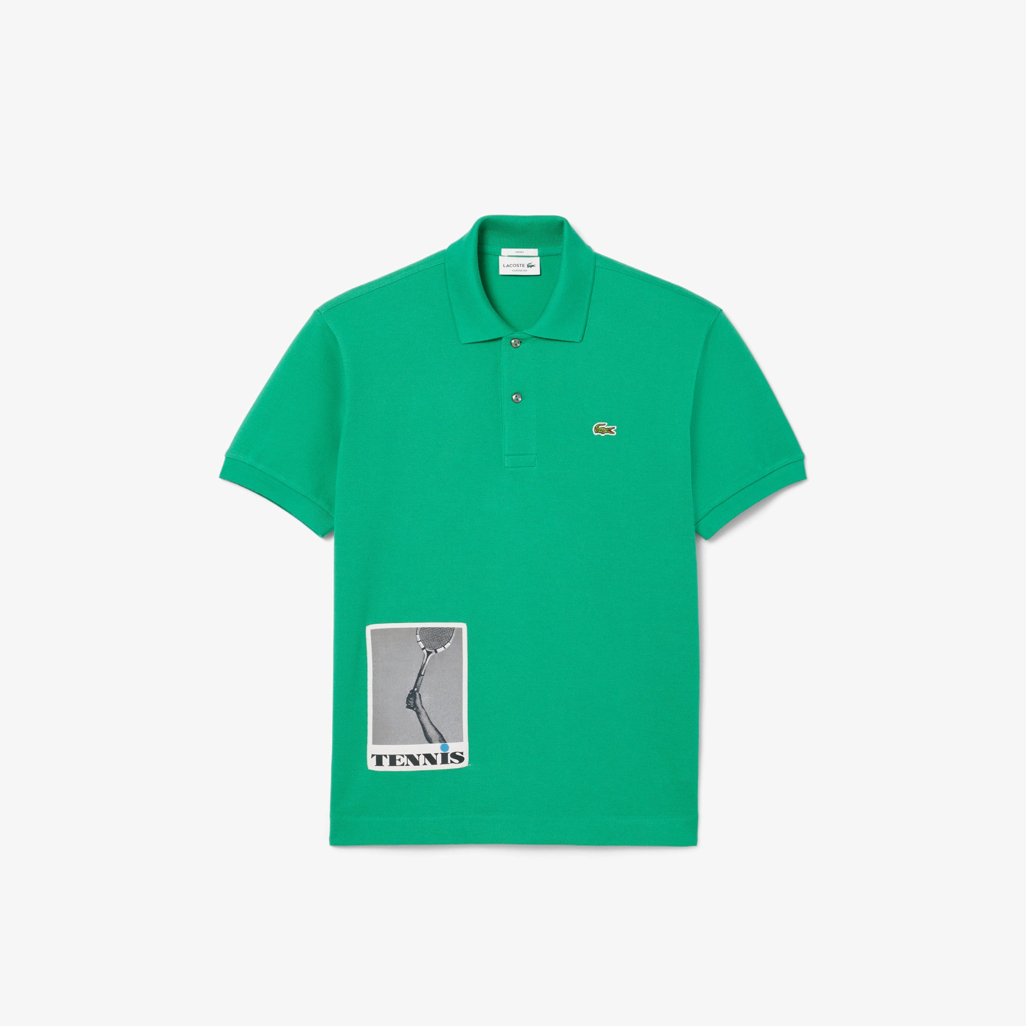 Áo LACOSTE Petite Piqué Photographic Polo #LDM / Green - Kallos Vietnam