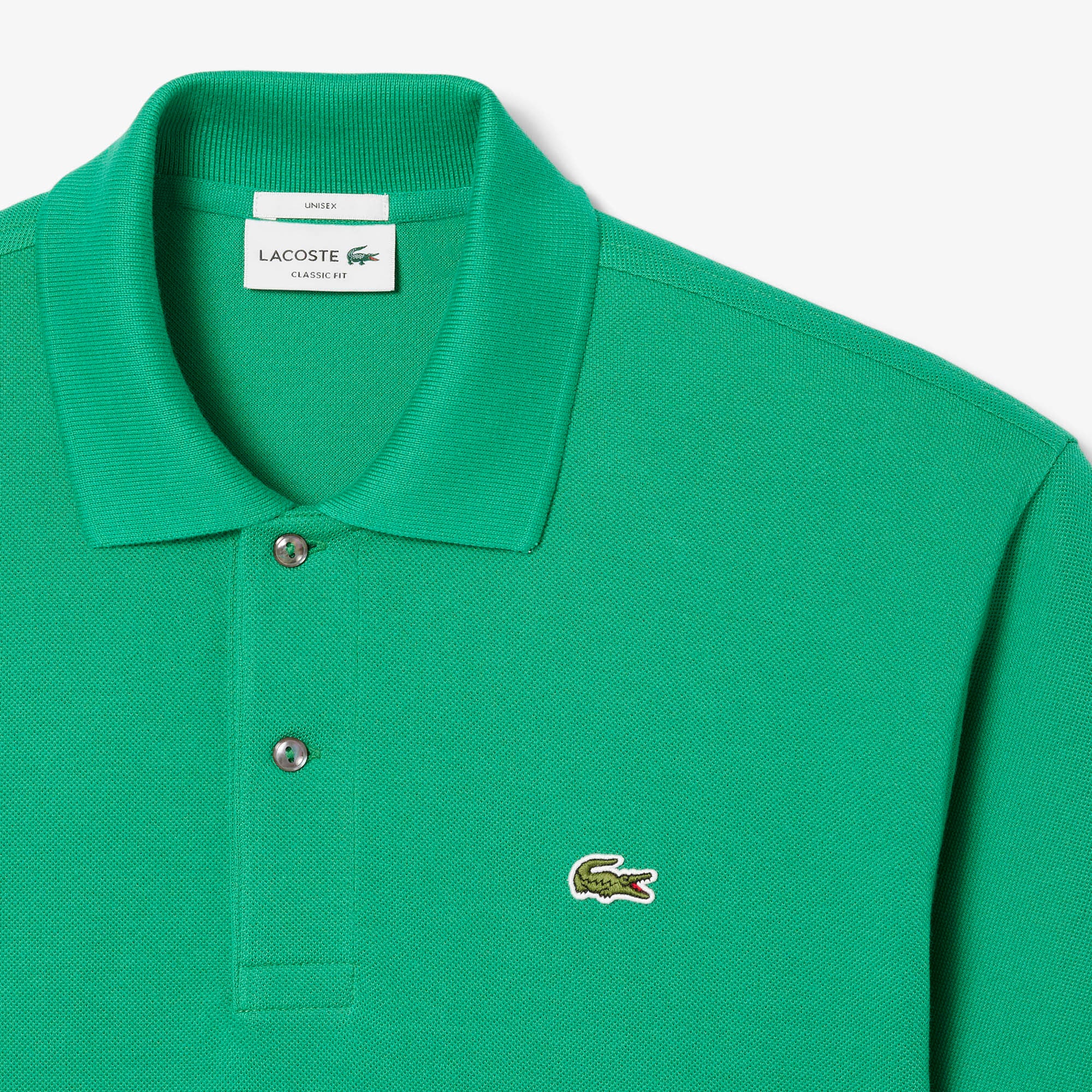 Áo LACOSTE Petite Piqué Photographic Polo #LDM / Green - Kallos Vietnam