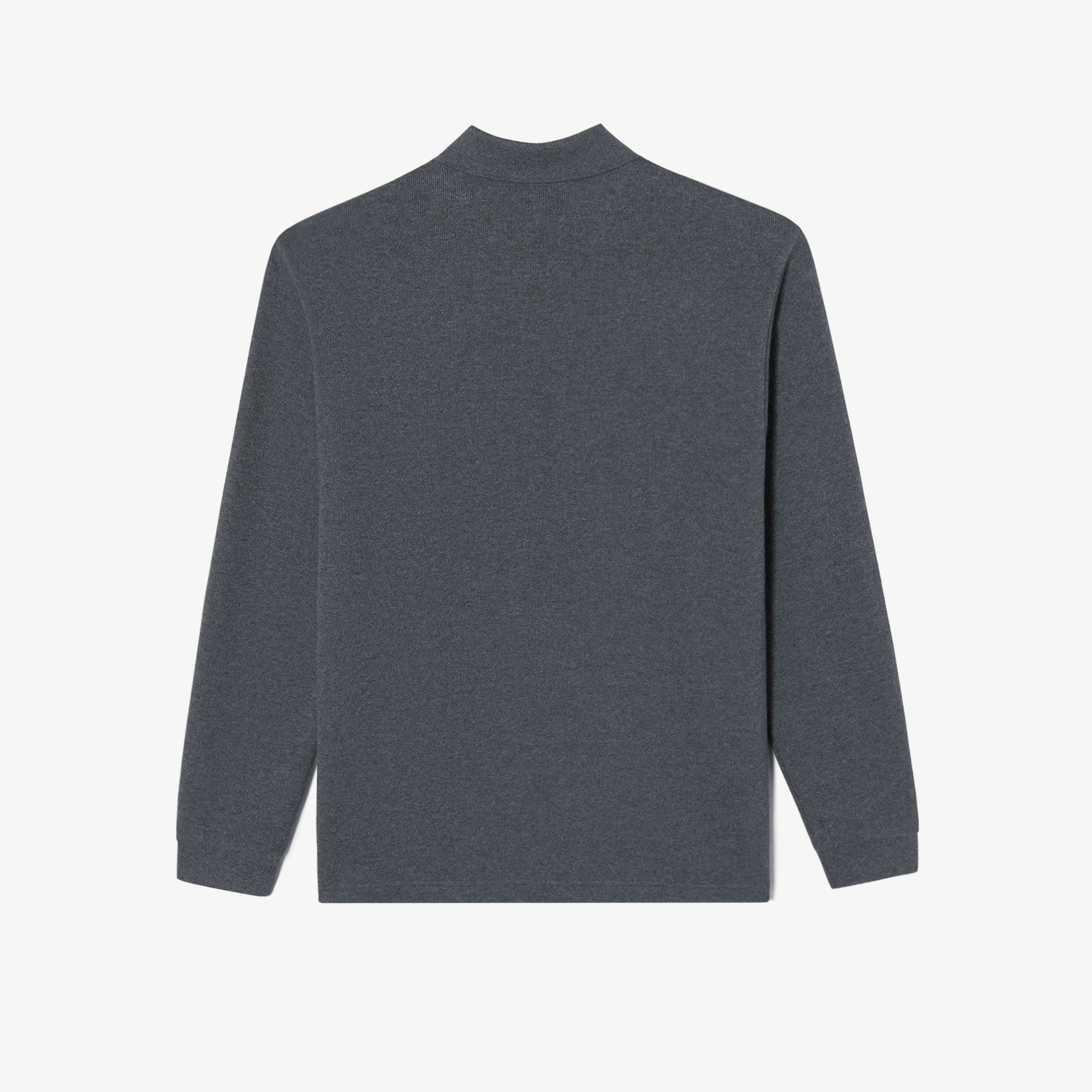 Áo LACOSTE Sweater-Like Long-Sleeve Polo #050 / Grey Pitch - Kallos Vietnam