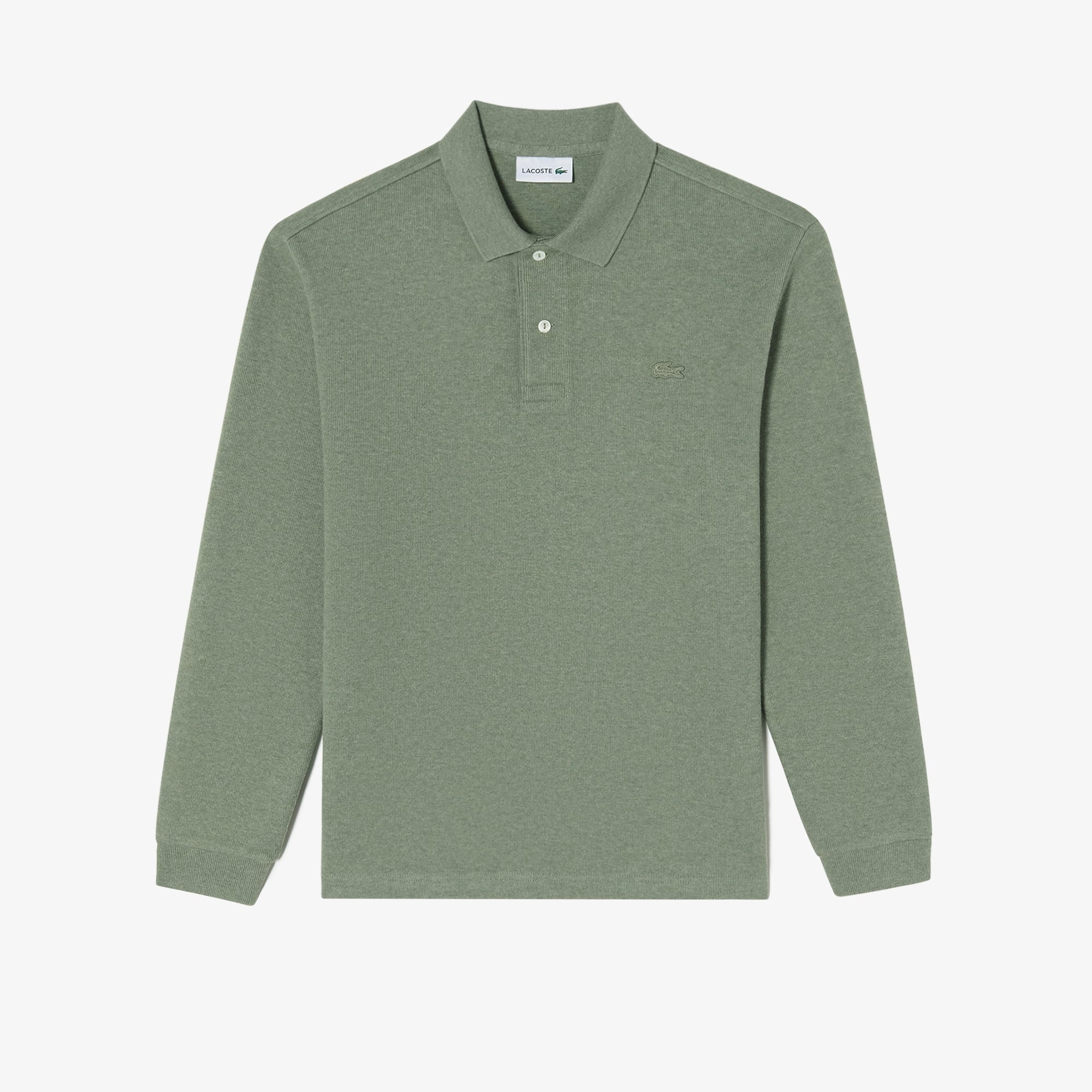 Áo LACOSTE Sweater-Like Long-Sleeve Polo #BMY / Green - Kallos Vietnam
