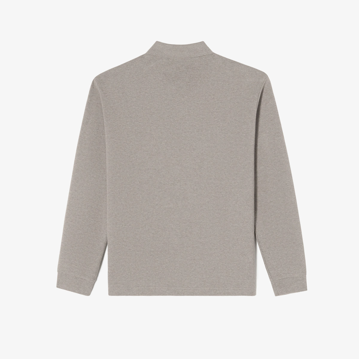 Áo LACOSTE Sweater-Like Long-Sleeve Polo #SIX / Grey