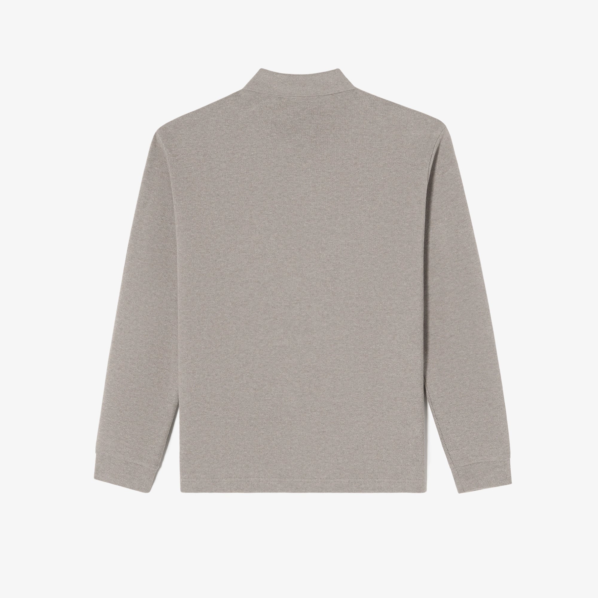 Áo LACOSTE Sweater-Like Long-Sleeve Polo #SIX / Grey - Kallos Vietnam