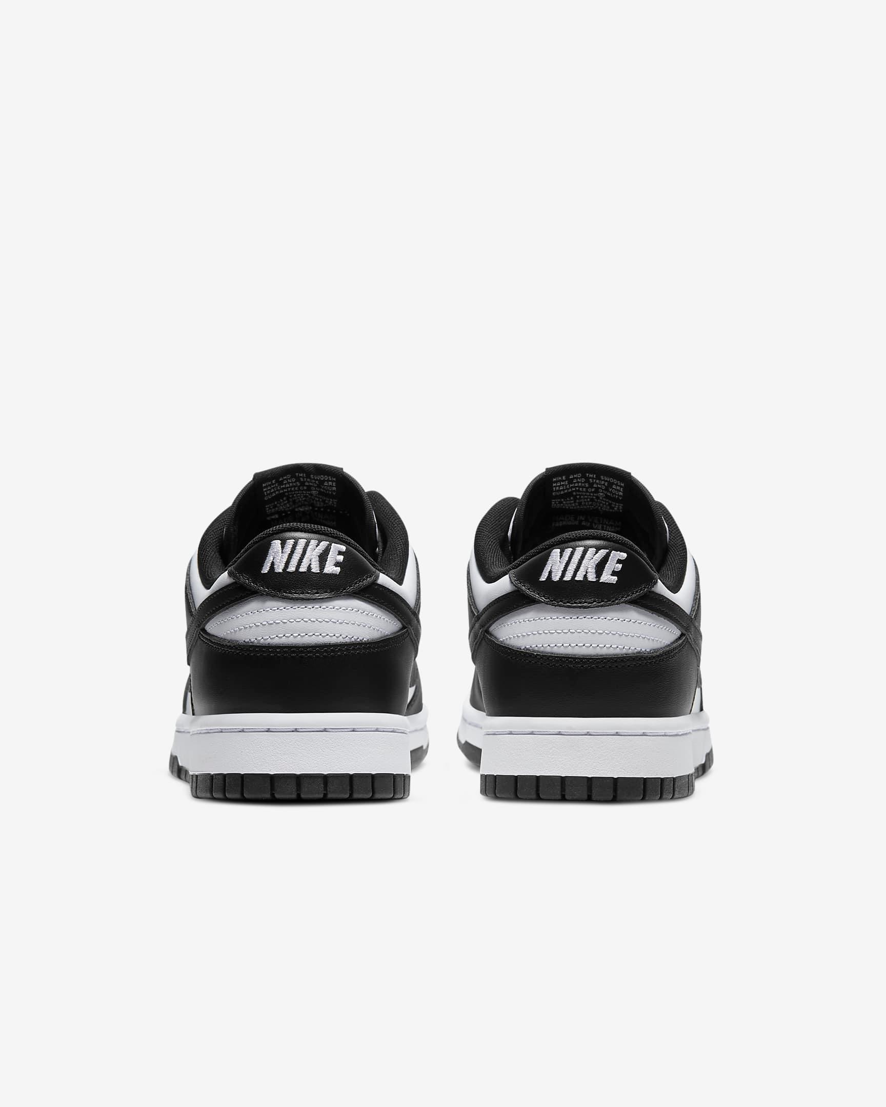 Giày Nike Dunk Low Retro Men Shoes #White Black - Kallos Vietnam