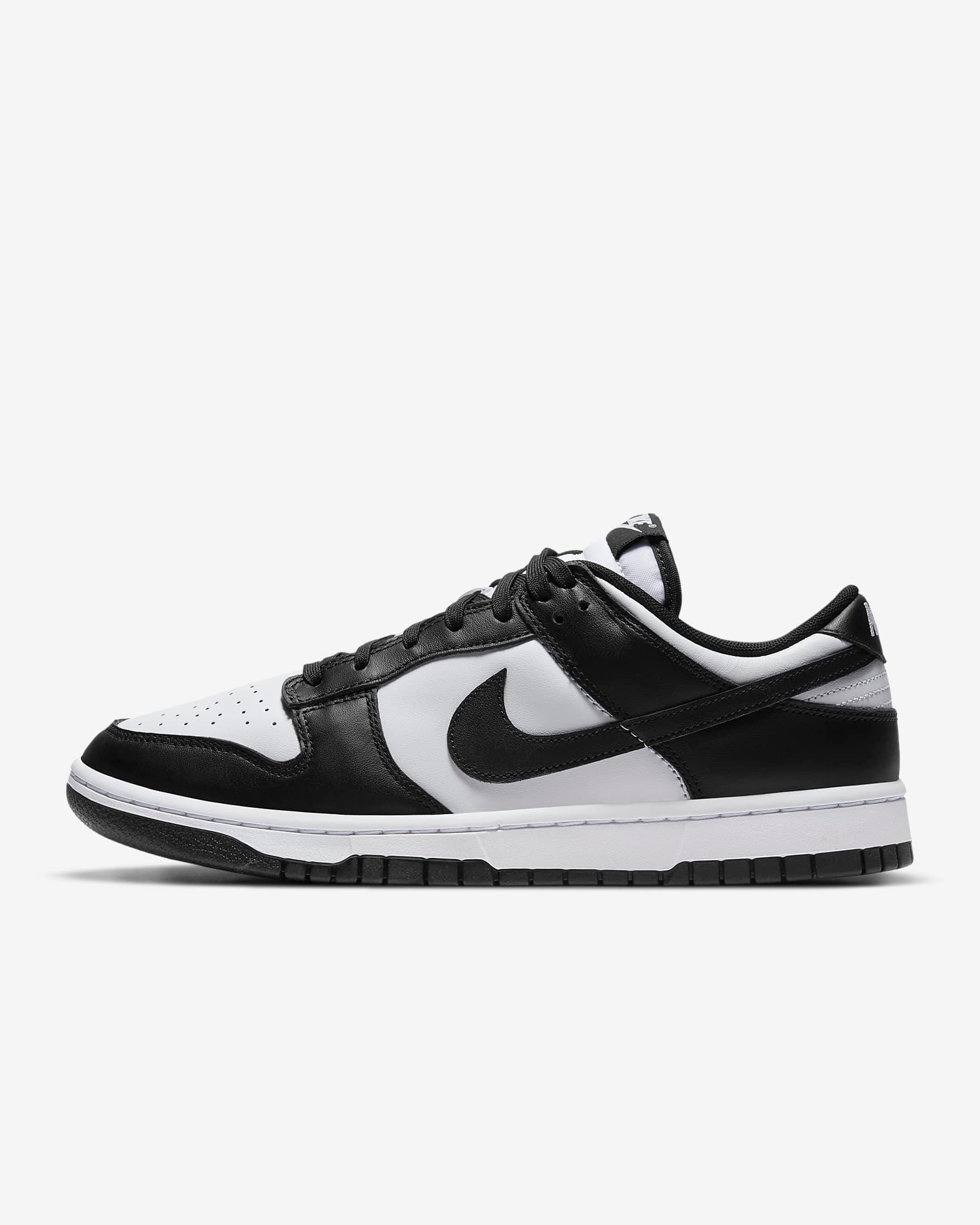 Giày Nike Dunk Low Retro Men Shoes #White Black - Kallos Vietnam