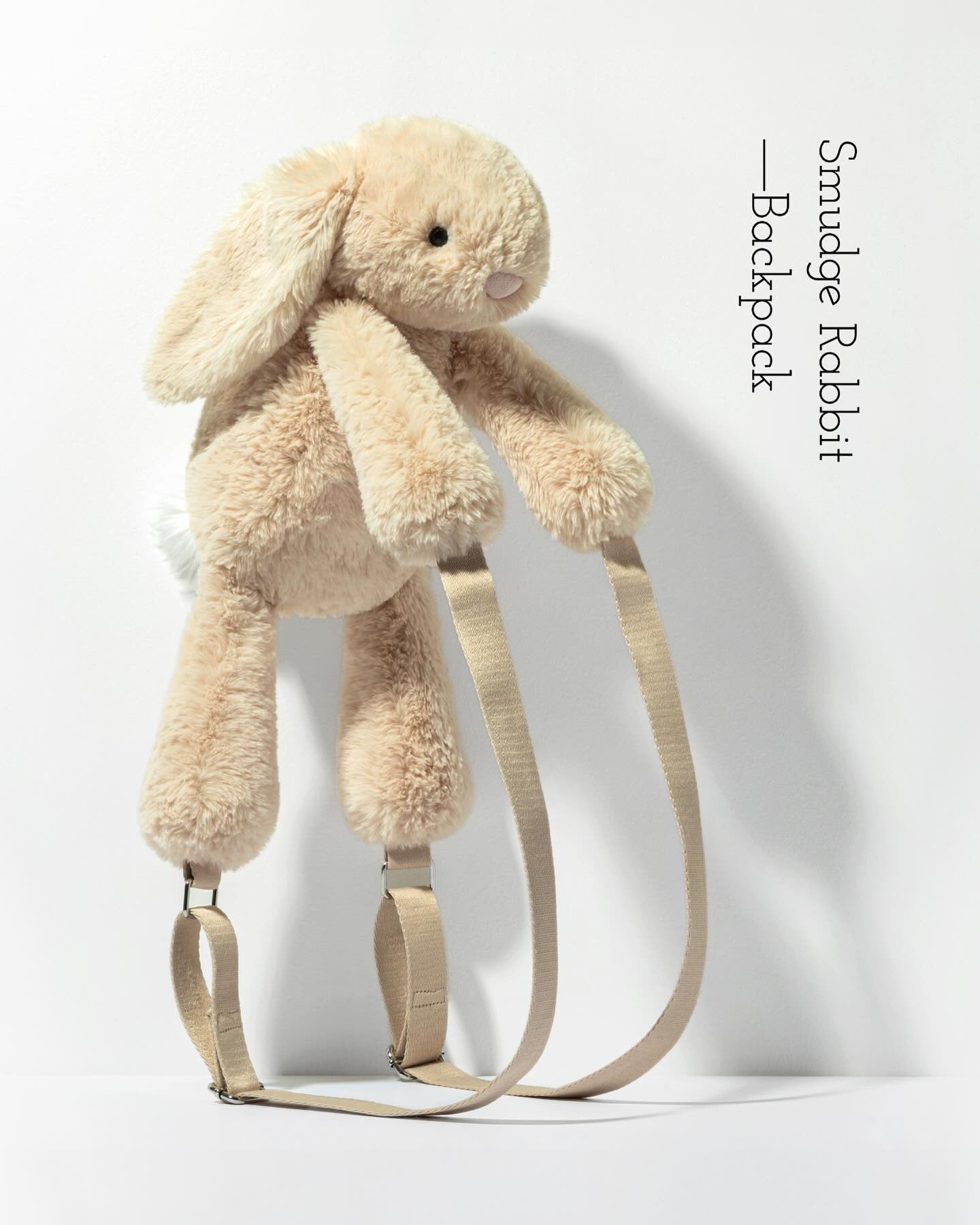 Ba Lô Thỏ Bông JELLYCAT Bashful Bunny Beige Backpack-Kallos