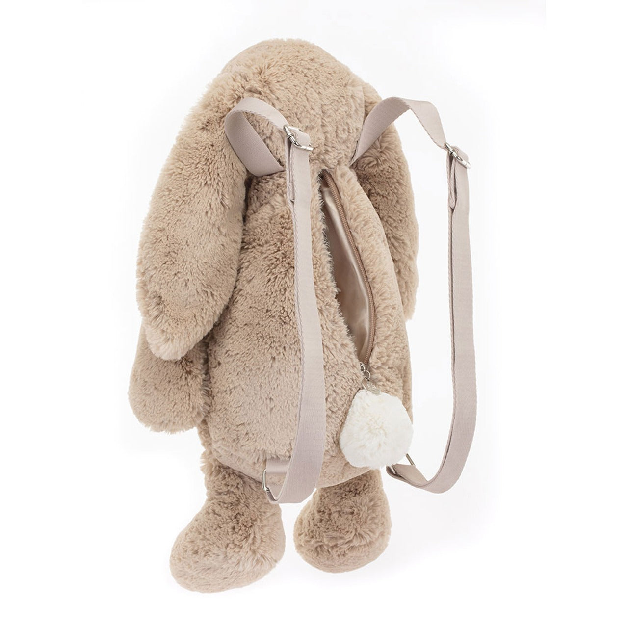 Ba Lô Thỏ Bông JELLYCAT Bashful Bunny Beige Backpack-Kallos