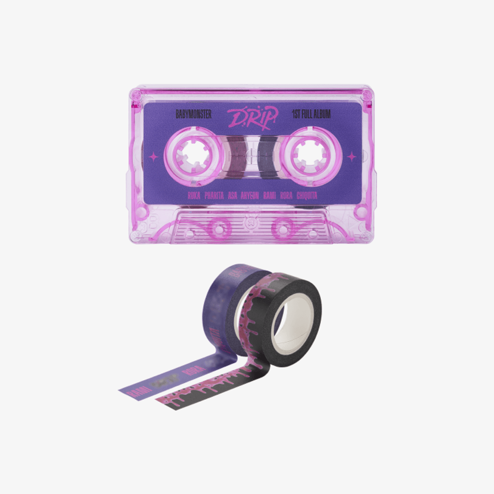 Băng Keo BABYMONSTER Masking Tape + Cutter