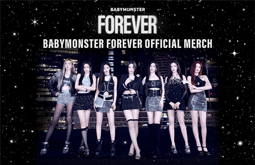 Bảng Nhựa BABYMONSTER Acrylic Stand