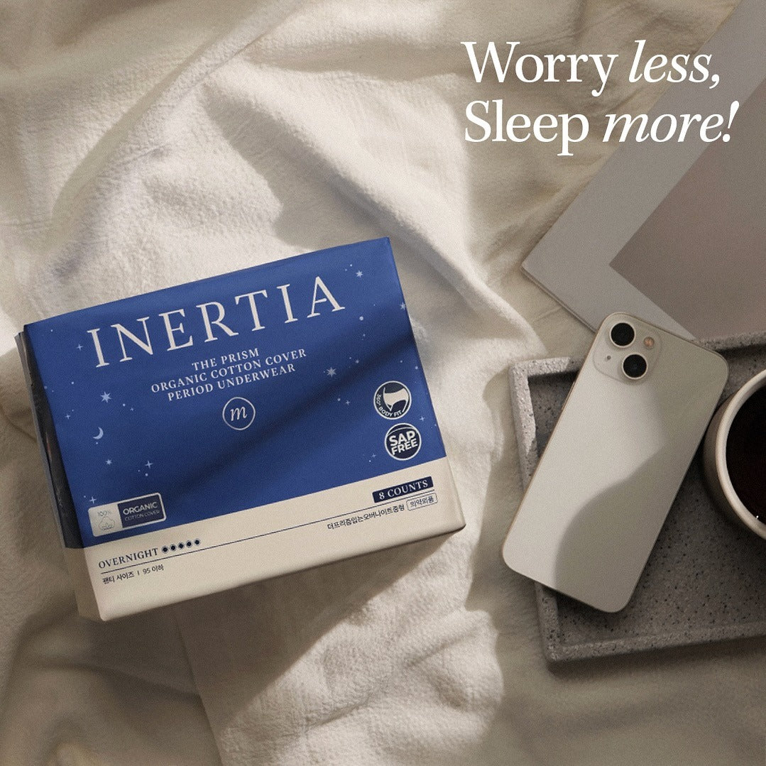 Băng Quần INERTIA The Prism Organic Overnight Sanitary Pads #95 - 105 cm-Kallos