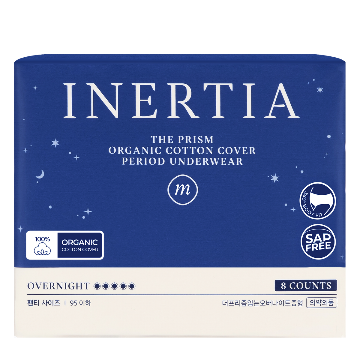 Băng Quần INERTIA The Prism Organic Overnight Sanitary Pads #95 cm