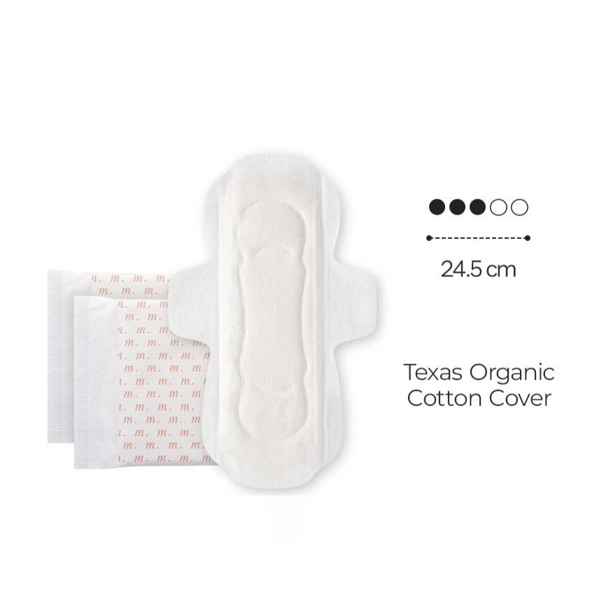 Băng Vệ Sinh INERTIA The Perfection Organic Sanitary Pads #24.5 cm-Kallos