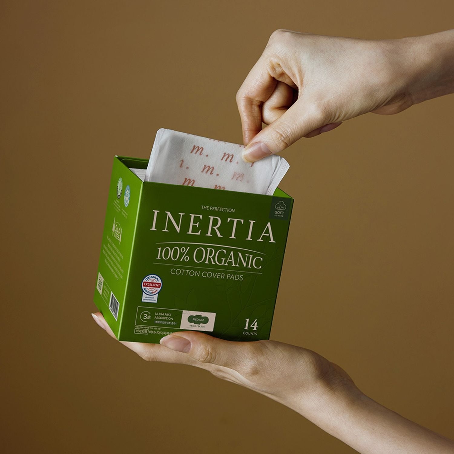 Băng Vệ Sinh INERTIA The Perfection Organic Sanitary Pads #24.5 cm-Kallos