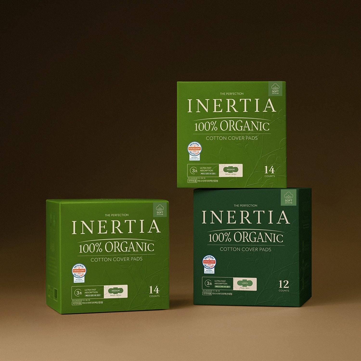Băng Vệ Sinh INERTIA The Perfection Organic Sanitary Pads #24.5 cm-Kallos