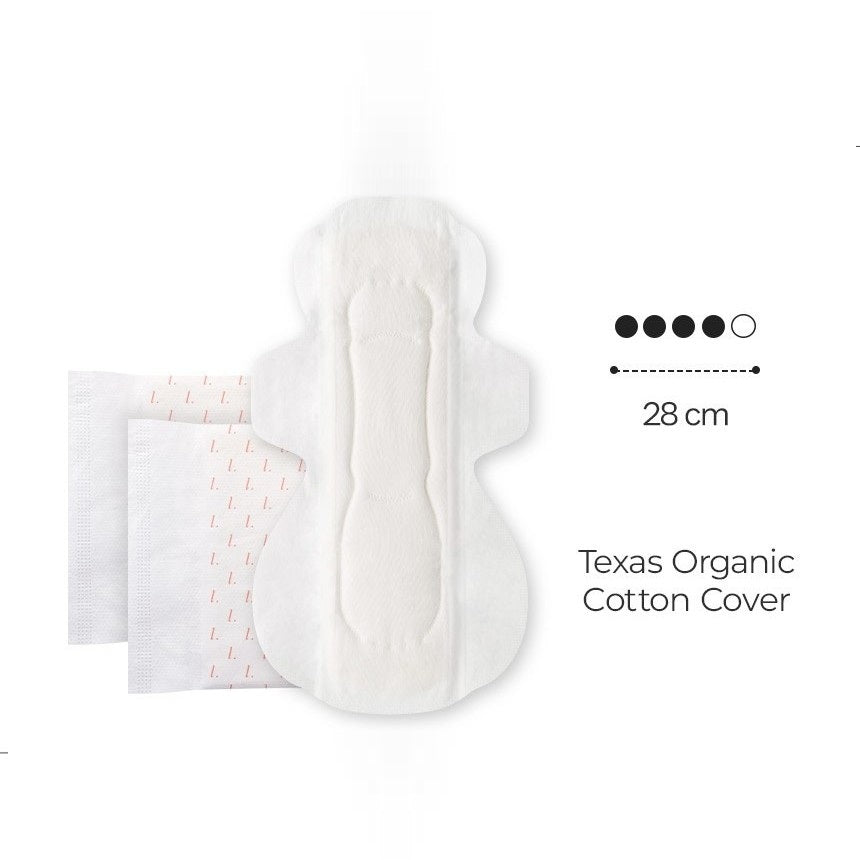 Băng Vệ Sinh INERTIA The Perfection Organic Sanitary Pads #28 cm-Kallos