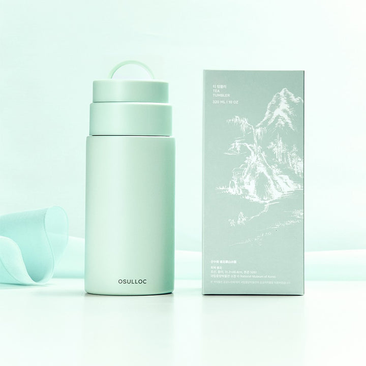 Bình Nước OSULLOC Signature Teaware O Tumbler Green-Kallos
