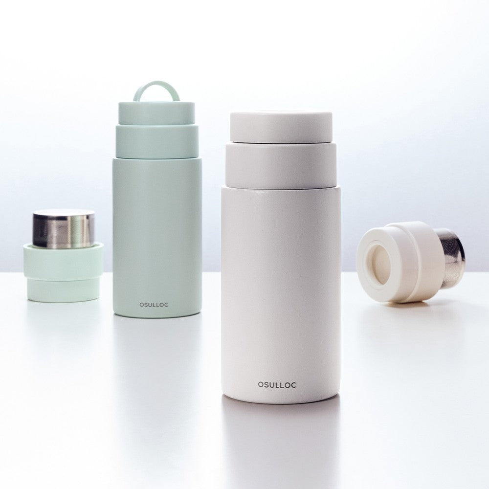 Bình Nước OSULLOC Signature Teaware O Tumbler Green