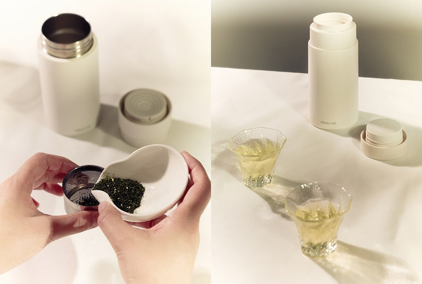 Bình Nước OSULLOC Signature Teaware O Tumbler Snow