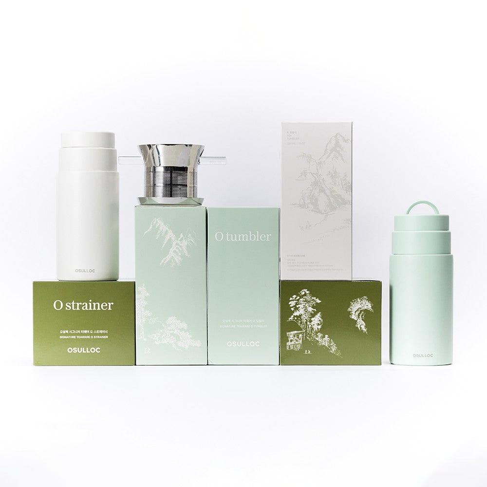 Bình Nước OSULLOC Signature Teaware O Tumbler Snow