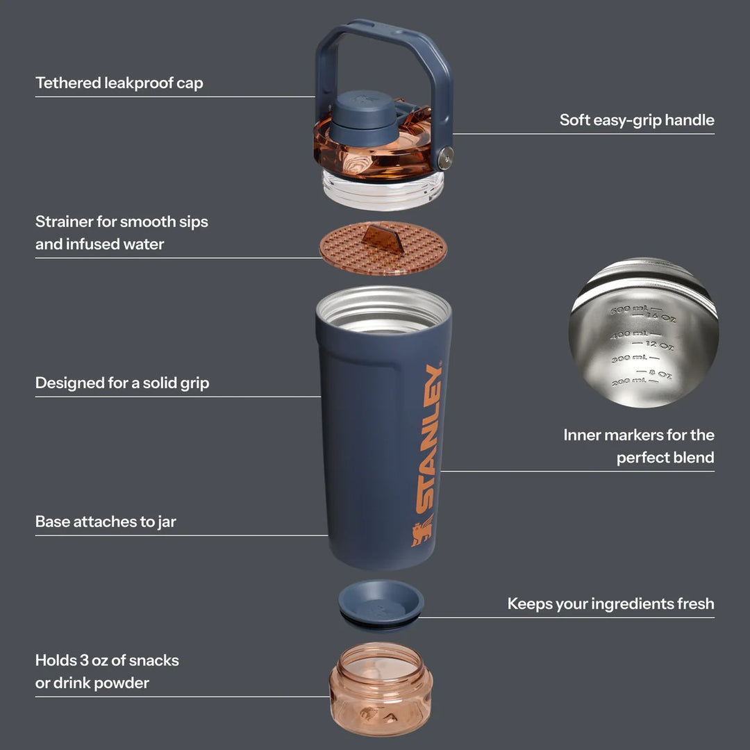 Bình Nước STANLEY Activate Shaker Bottle #Twilight